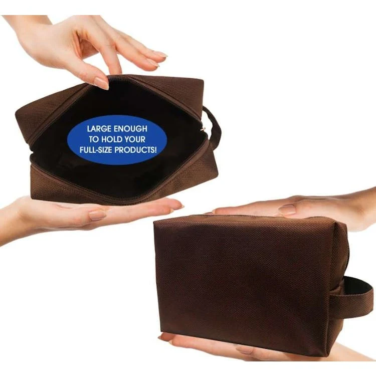Brown Toiletry Bag 1