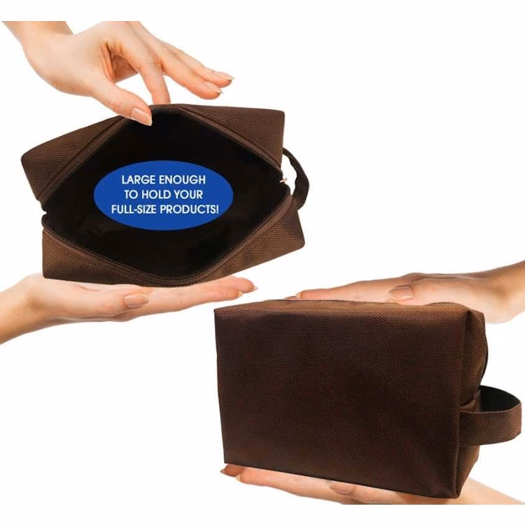 Brown Toiletry Bag