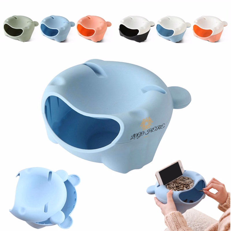 Multipurpose Trash Bin With Phone Holder