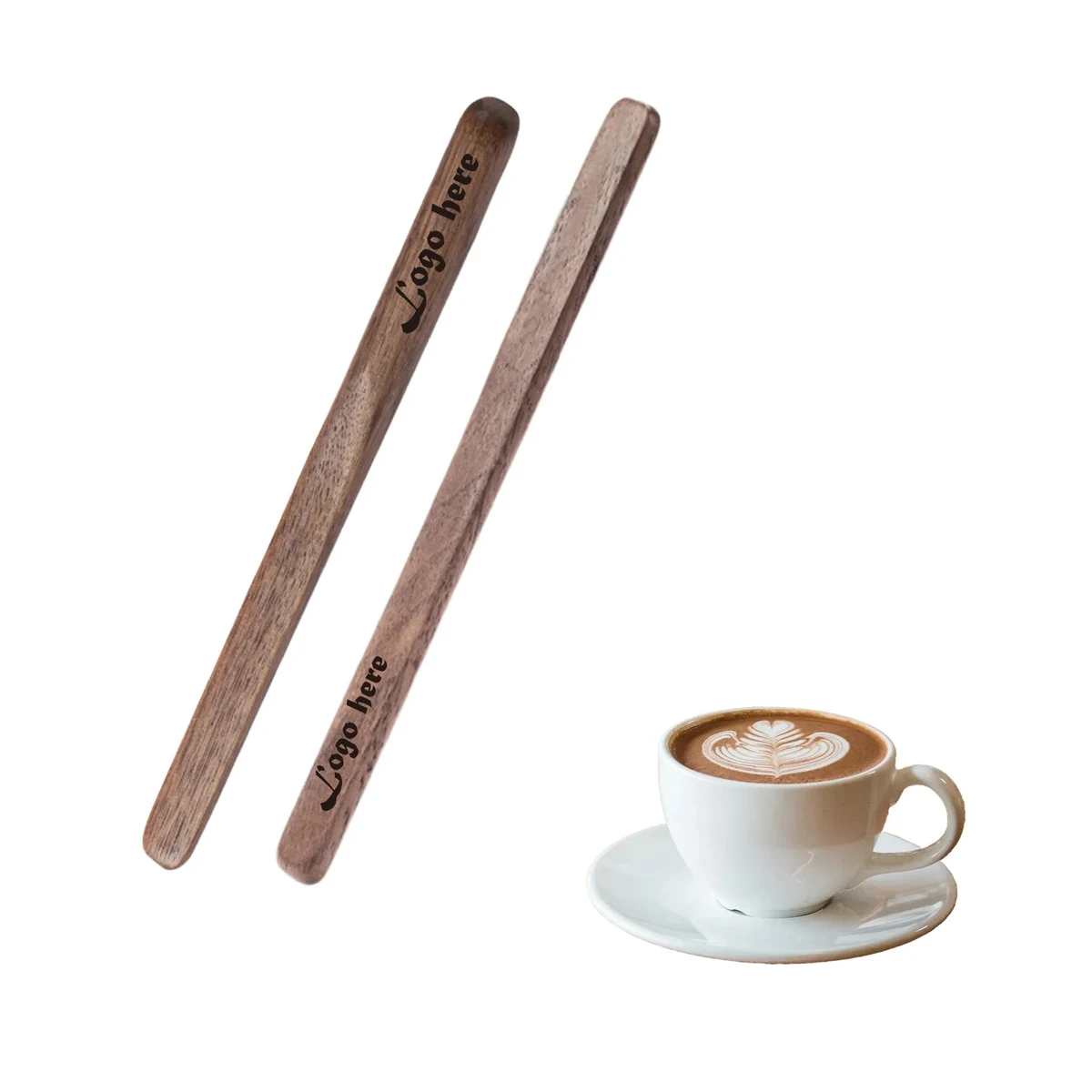 Multi-Purpose Walnut Wooden Stirrer 1