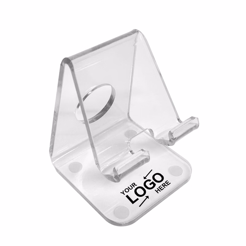 Transparent Plastic Cell Phone Stand