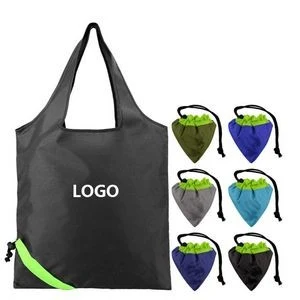 190T Folding Grocery Tote Bag 1