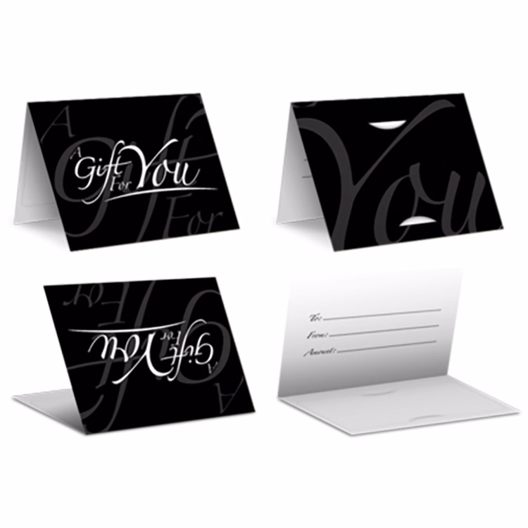 Pre-printed Plastic Card Carrier