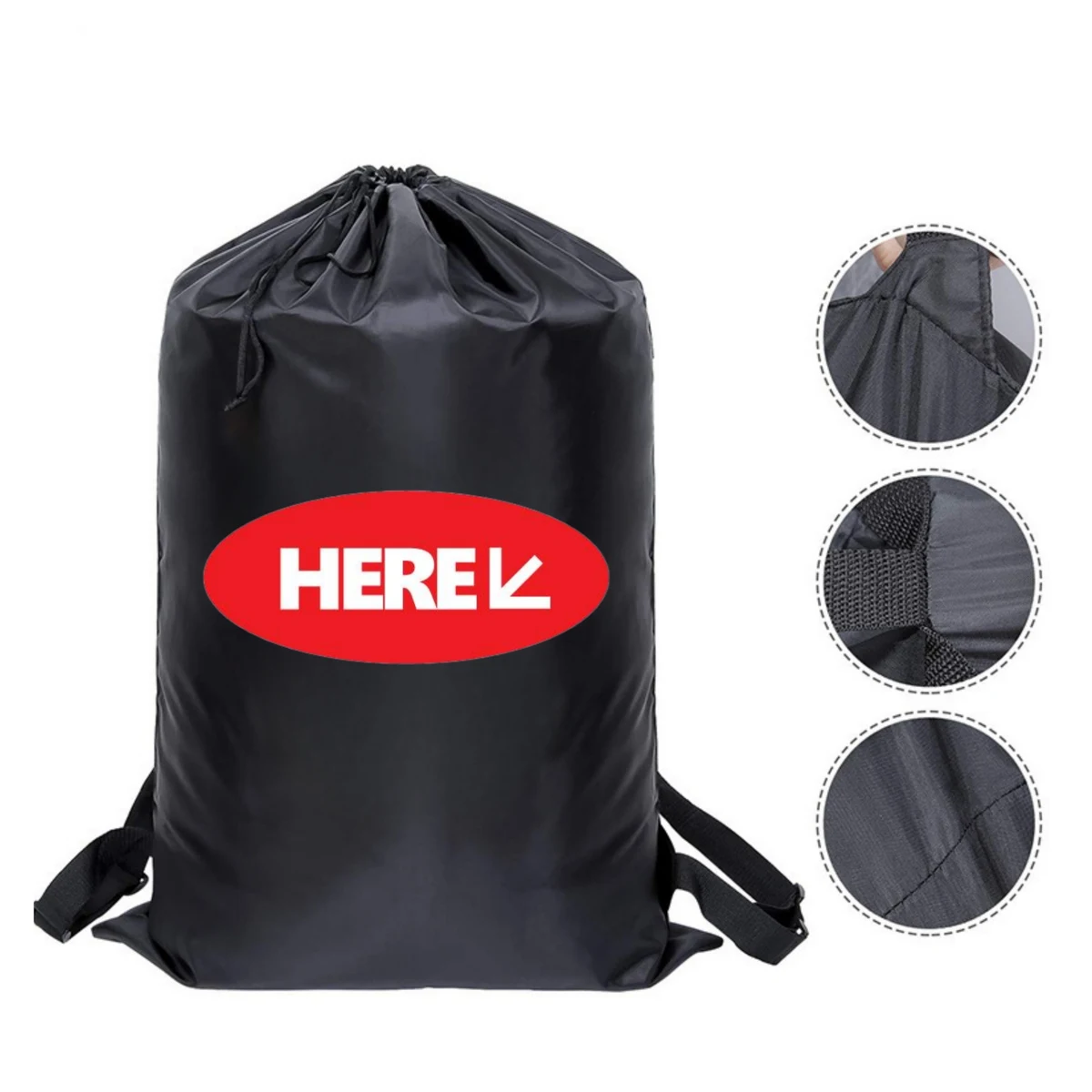 Laundry Bag With Shoulder Straps 1