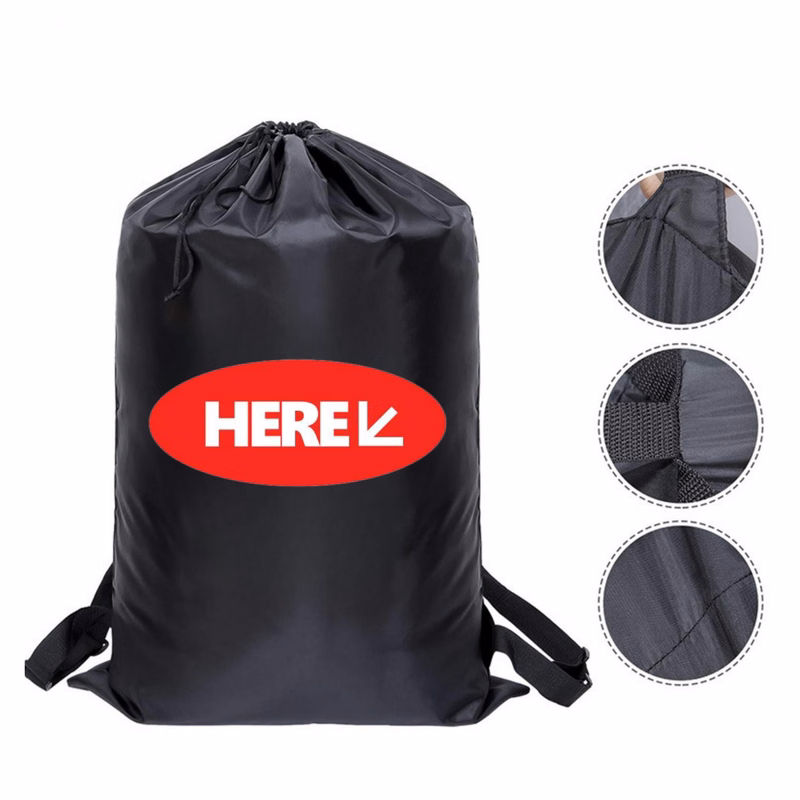 Laundry Bag With Shoulder Straps