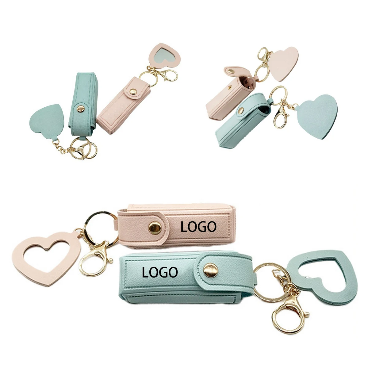 Keychain With Lip Balm Bag 1