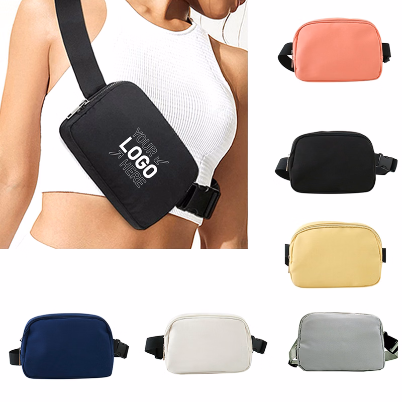 Versatile Belt Bag with Adjustable Crossbody Strap