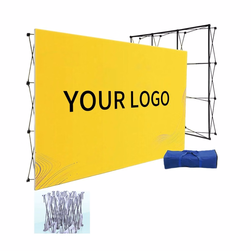 90x90 Inch Custom Display Wall with Aluminum Frame