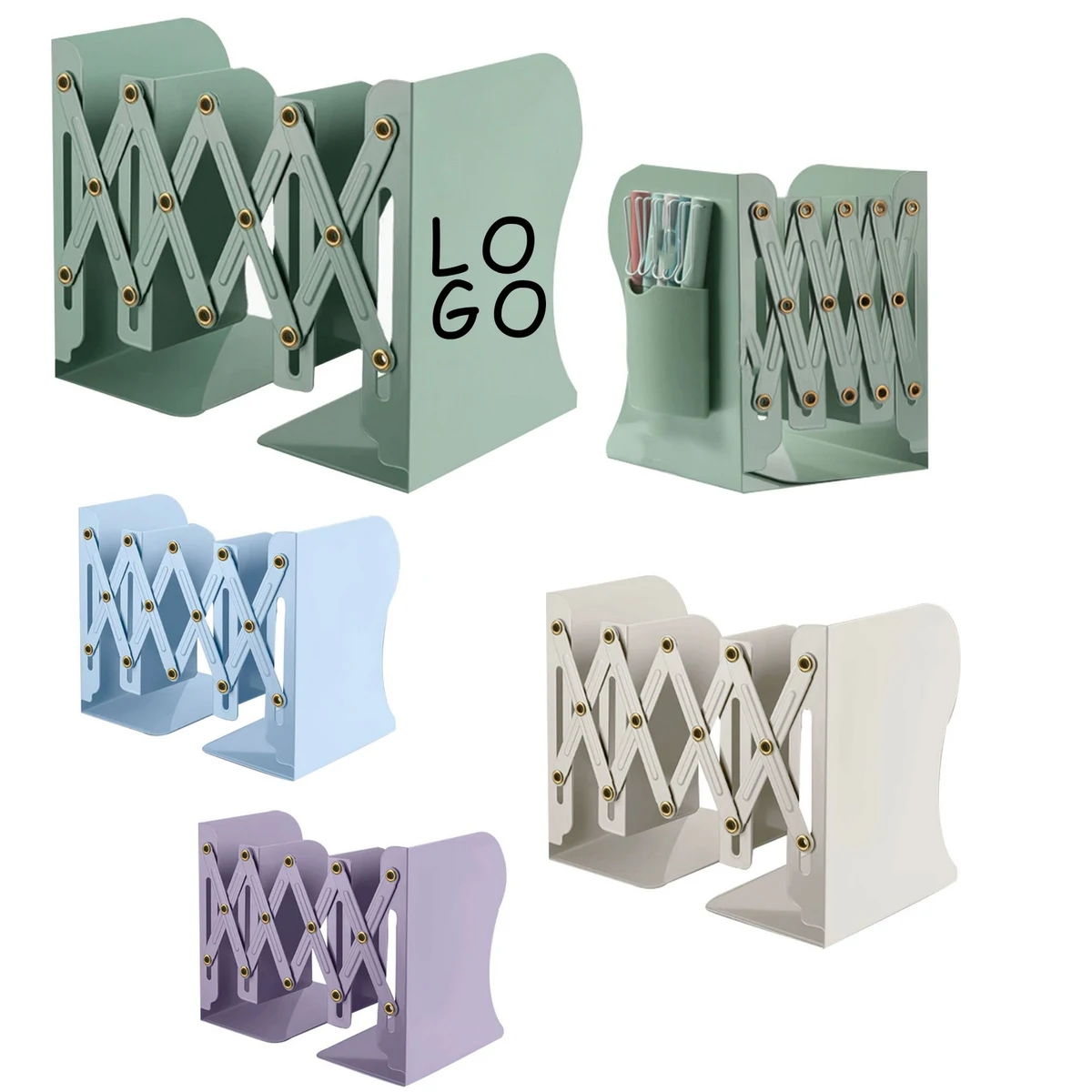 Adjustable Bookends 1