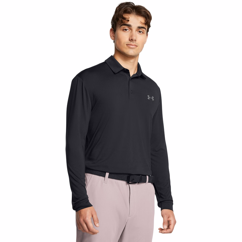 UA Playoff Men's Long Sleeve Polo