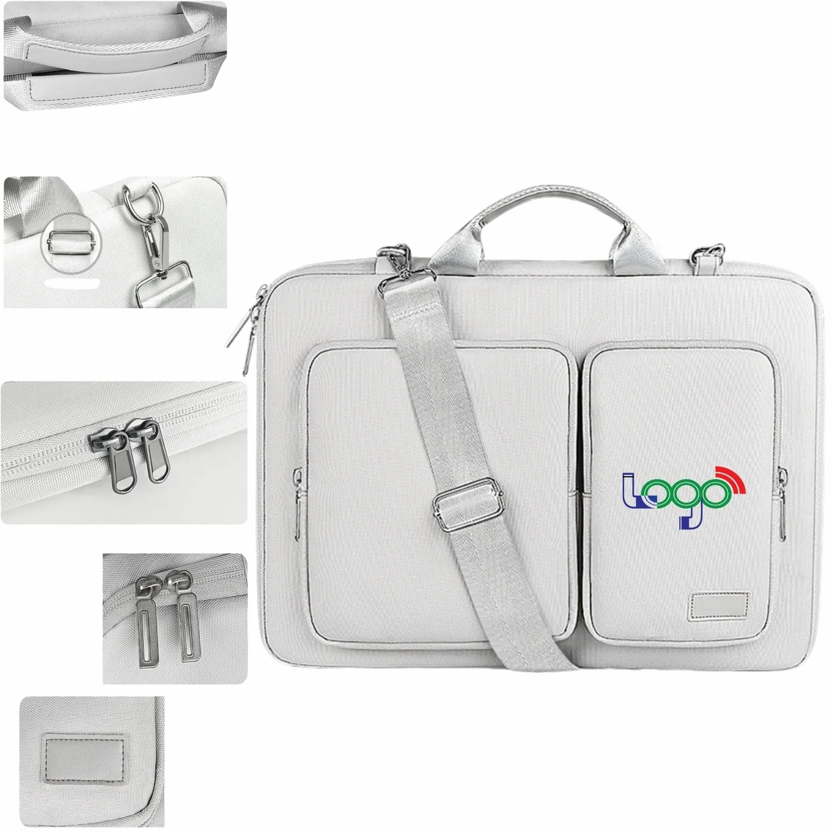 Waterproof Laptop Shoulder Bag, MacBook Compatible Sleeve 1