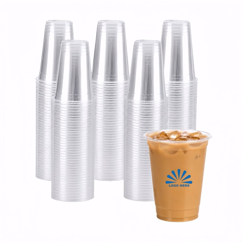 16oz PET Clear Plastic Cup