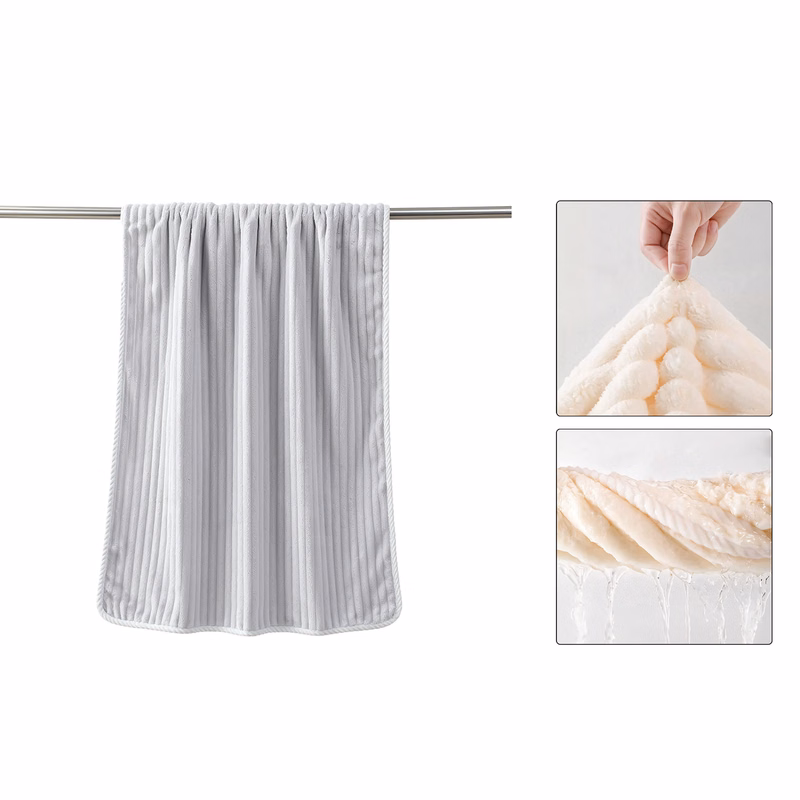 Fray Resistant Travel Polyester Bath Towel