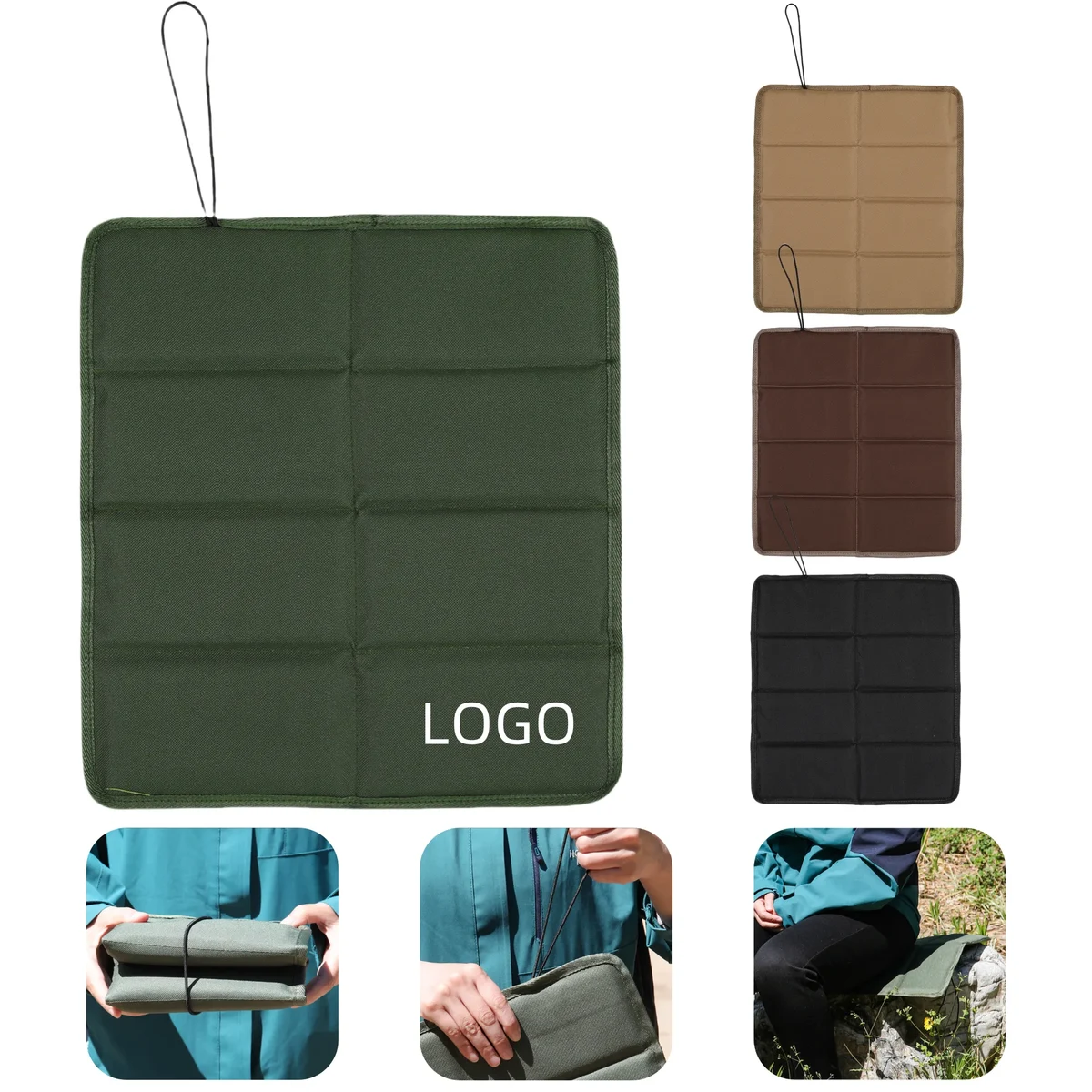 Foldable Moisture-Proof Cushion For Outdoor Camping 1