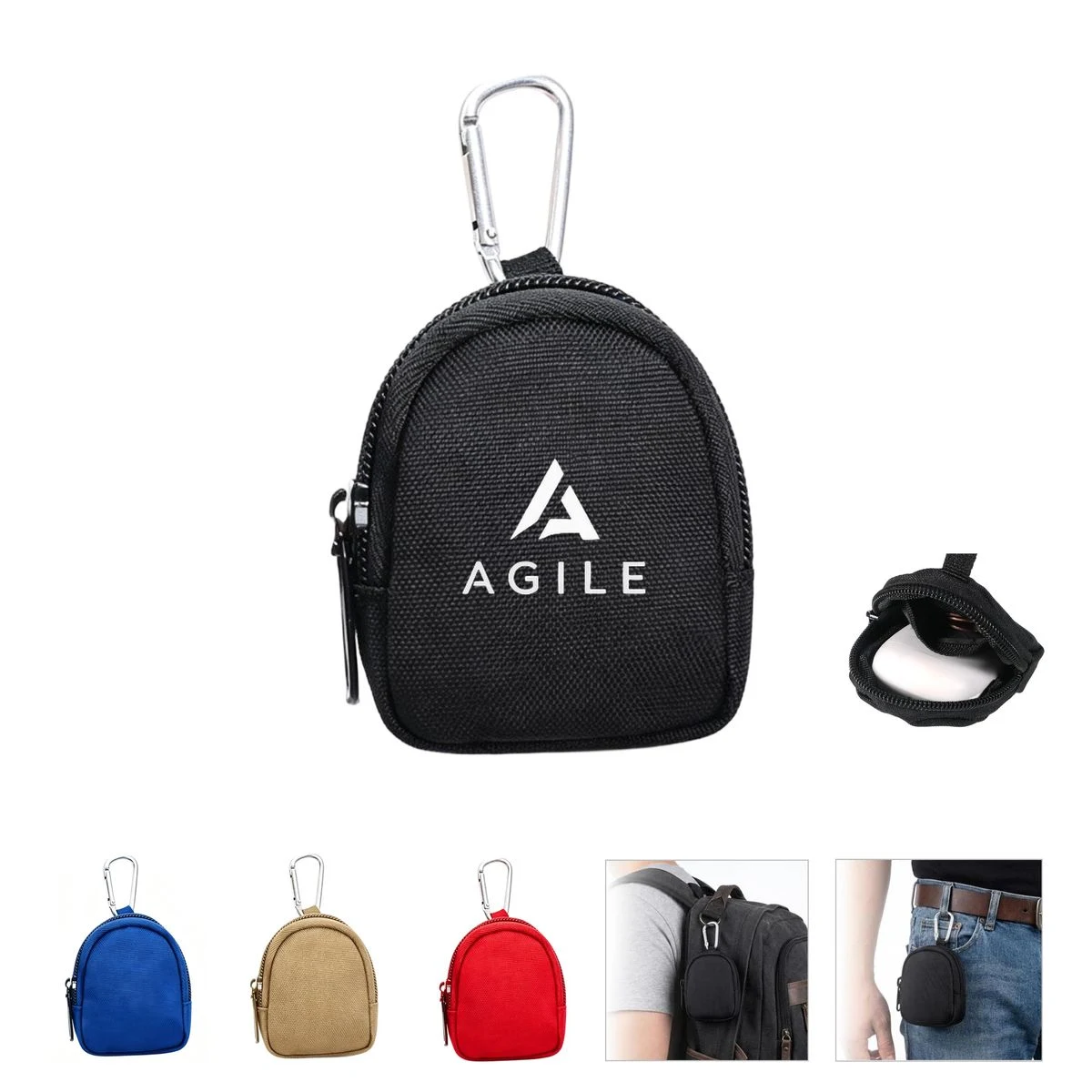 Mini Backpack Bag Charm 1