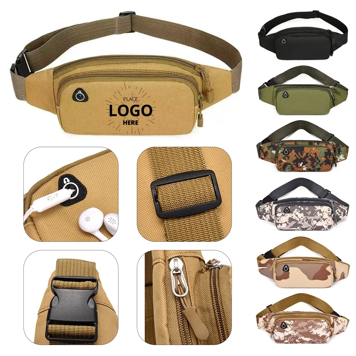 Camouflage Outdoor Sports Leisure Bag 1
