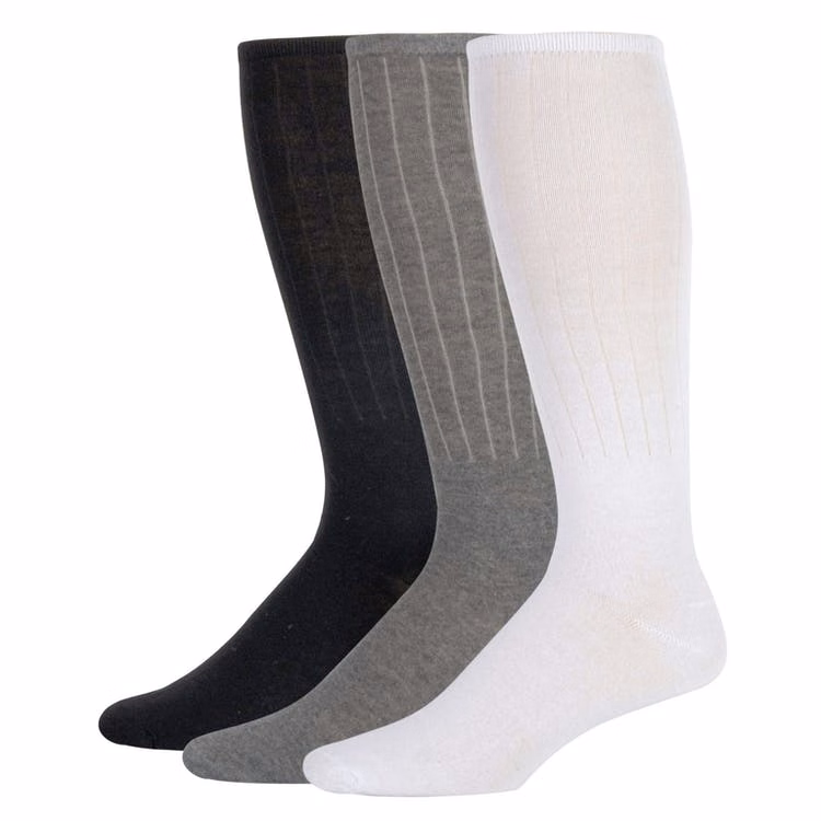 Men's Mid-Calf Socks - Assorted Neutral Colors