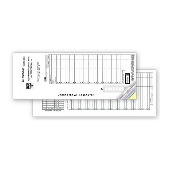 Deposit Tickets, Loose, Maximum entry 1