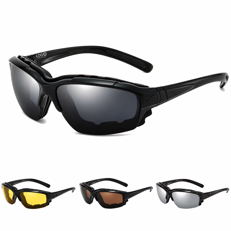 Foam Padded Motorcycle Sunglasses