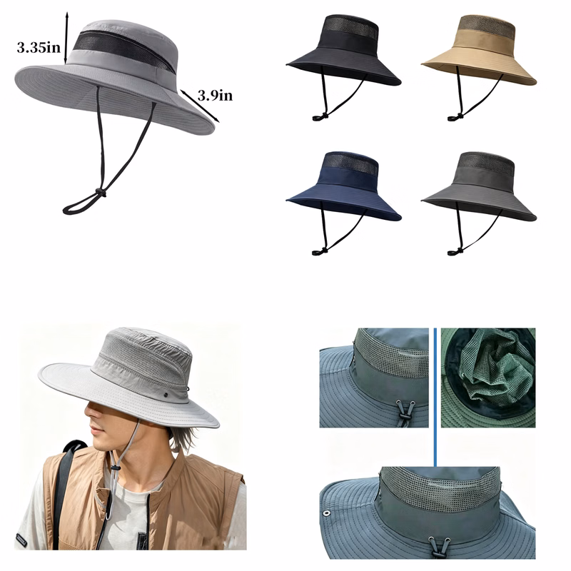 Lightweight Cycling & Hiking Sun Block Hat