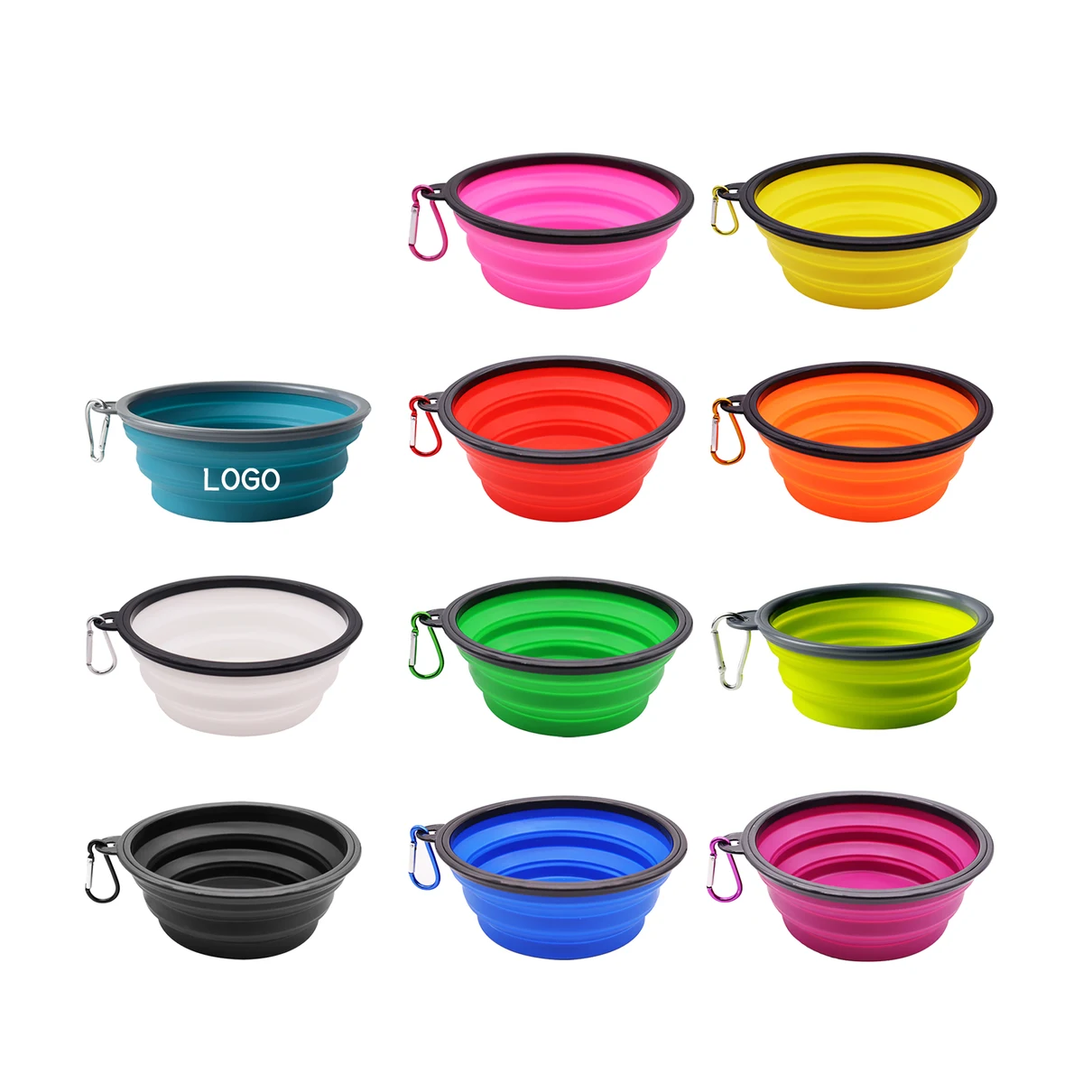 Outdoor Foldable Pet Dog Bowl 1