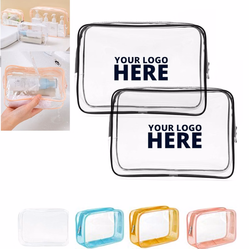 Portable PVC Transparent Cosmetic Bag