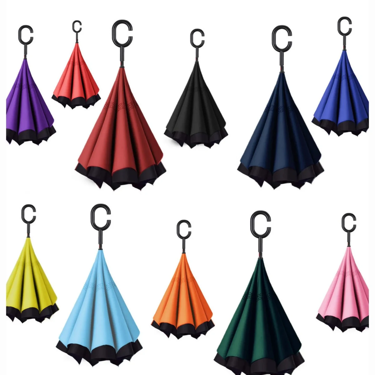 C Type Car Reverse Umbrella 1