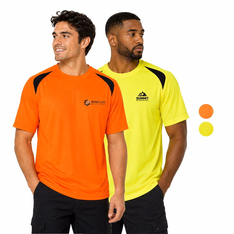 Non-ANSI Birdseye Mesh Safety T-Shirt