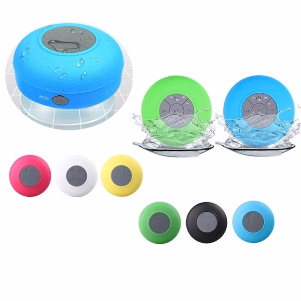 Waterproof Suction Cup Wireless Shower Speaker