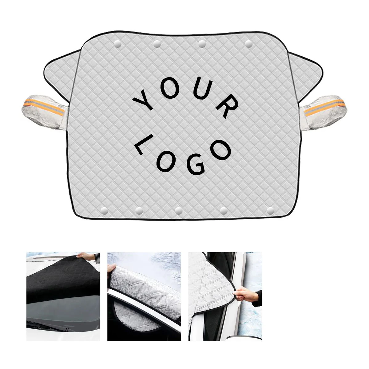 Winter Windshield Cover with UV and Fire Resistance 1