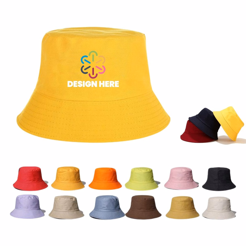 Full Color Bucket Hat Summer Sun Visor