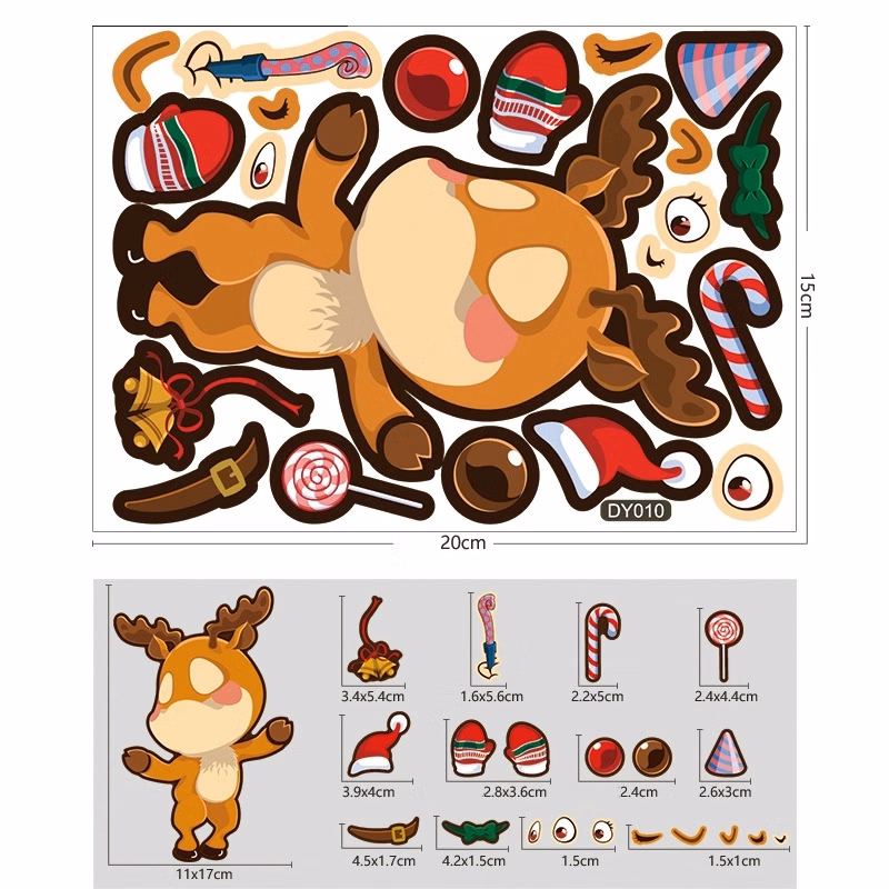 Make Your Own Christmas Sticker
