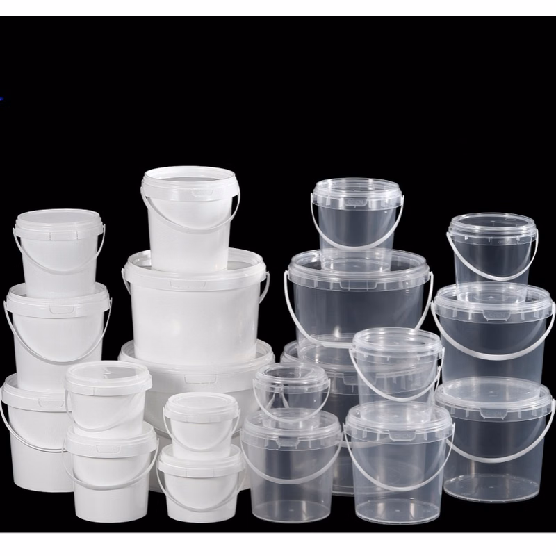 Food Storage Containers/Pail with Lid and Handle