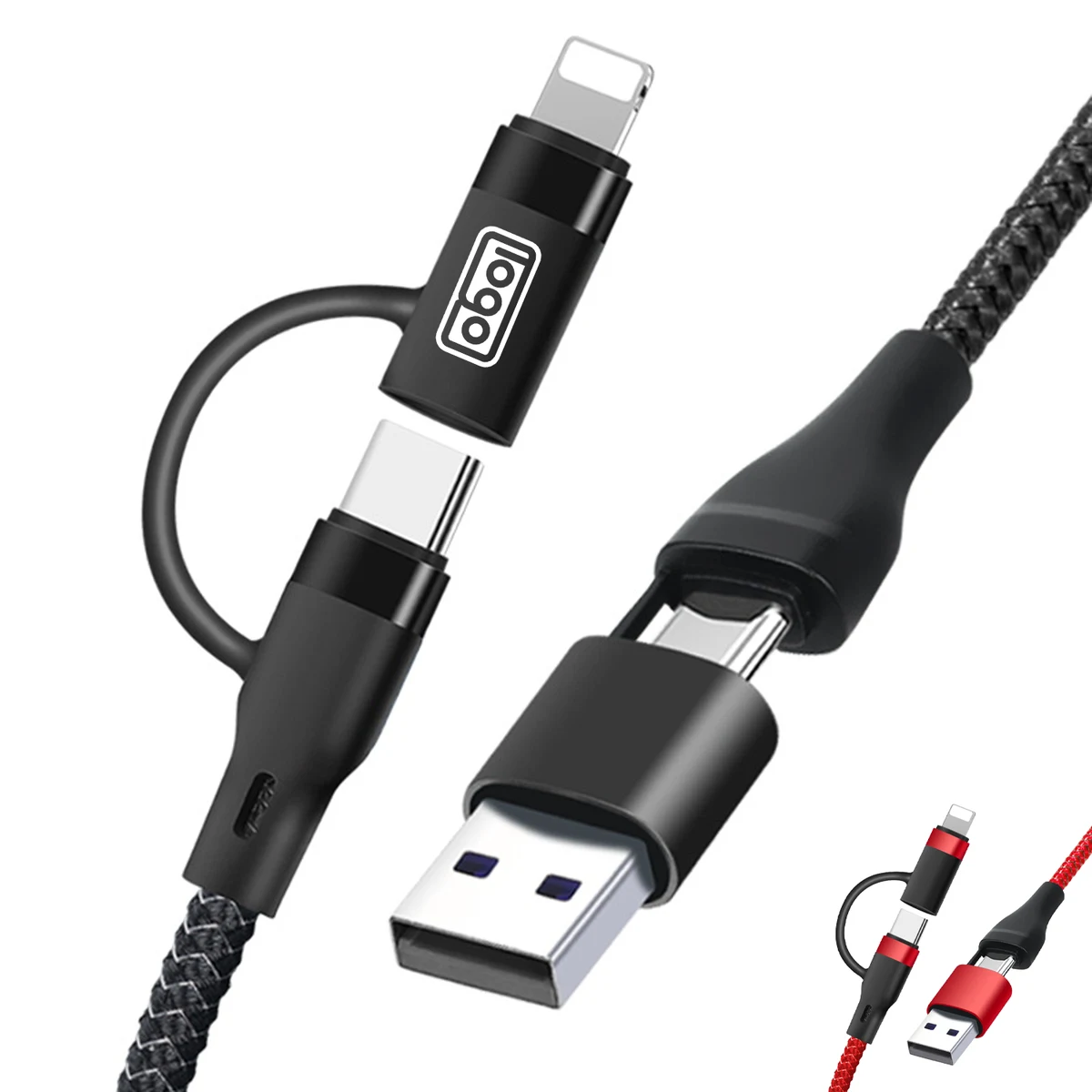 4 In 1 Fast Charging Data Cable 1