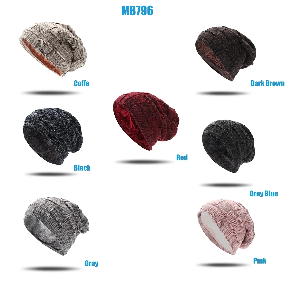 Thick Warm Slouchy Beanie 1