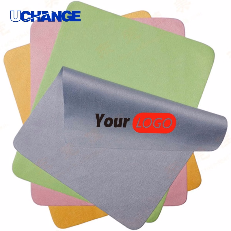Full Color Suede Eyeglass Cleaning Cloth Wiper for Branding