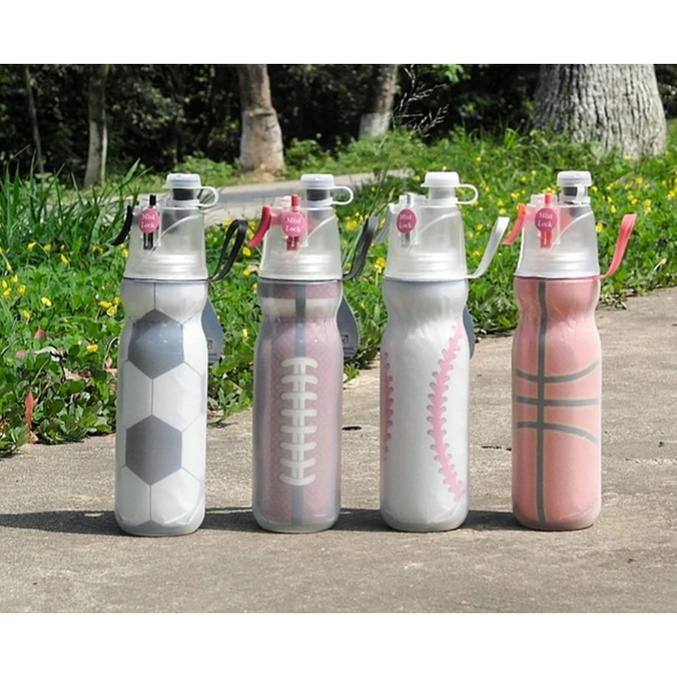600 ML Misting Water Bottle 1