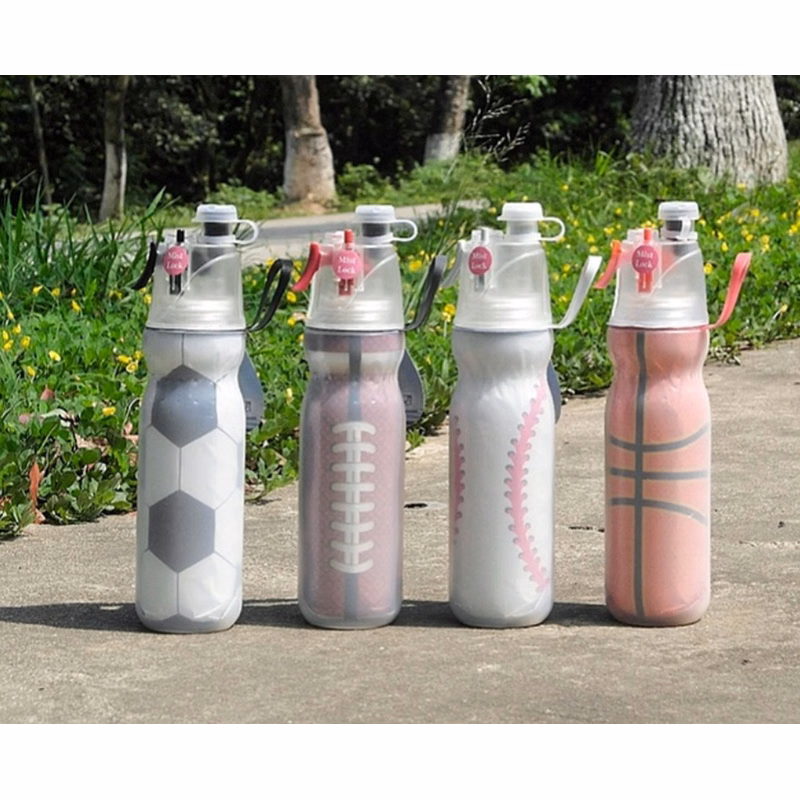 600 ML Misting Water Bottle