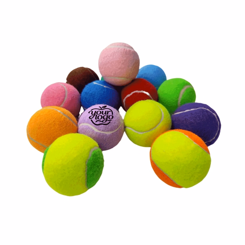 High-Elasticity Tennis Ball with Bright Colors