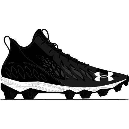 Boys' UA Spotlight Franchise RM Jr. Football Cleats 1