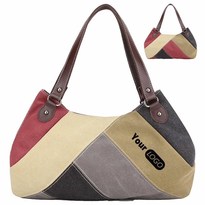 Canvas Large Capacity Simple And Stylish Tote Bag