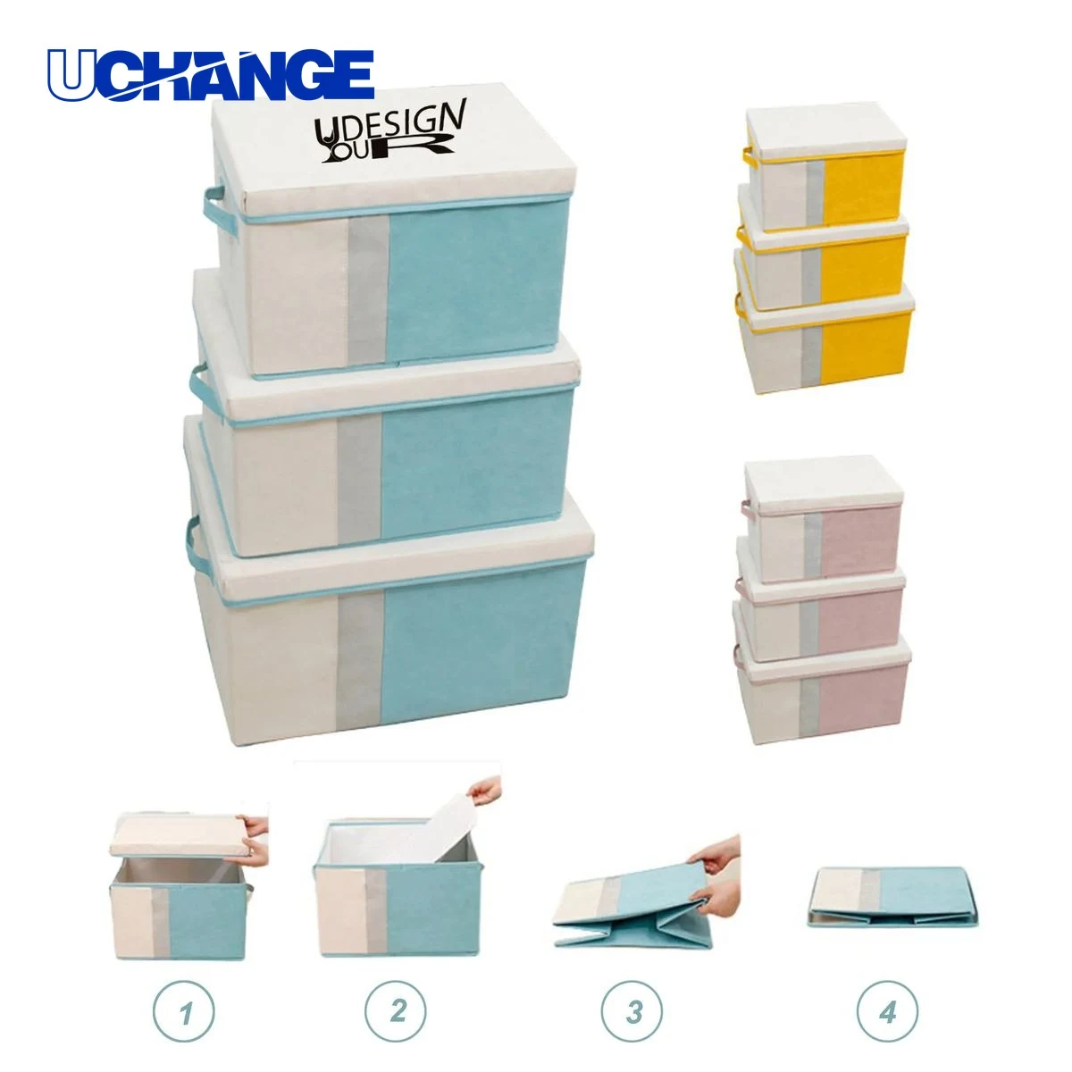 Collapsible Home Storage Organizer Box 1