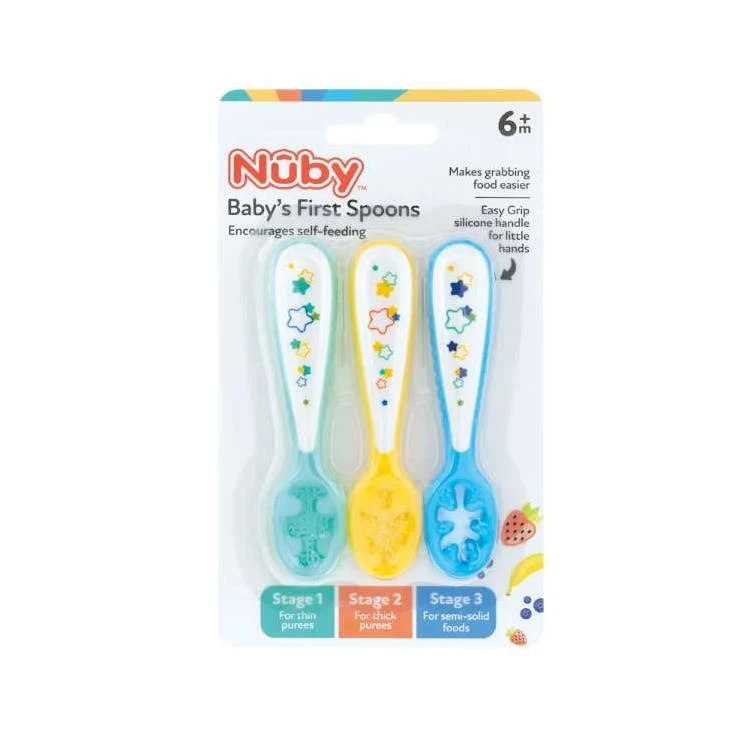 3 Stage Printed Dipping Spoons - 3pk 1