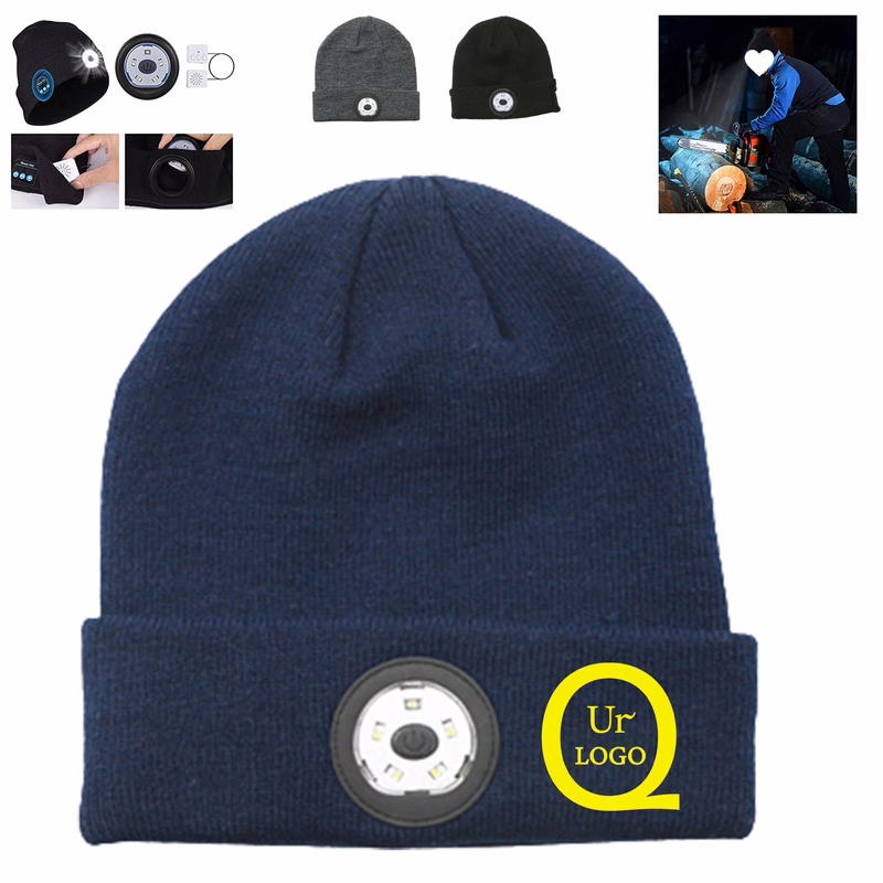 Wireless Beanie Hat W/ Light