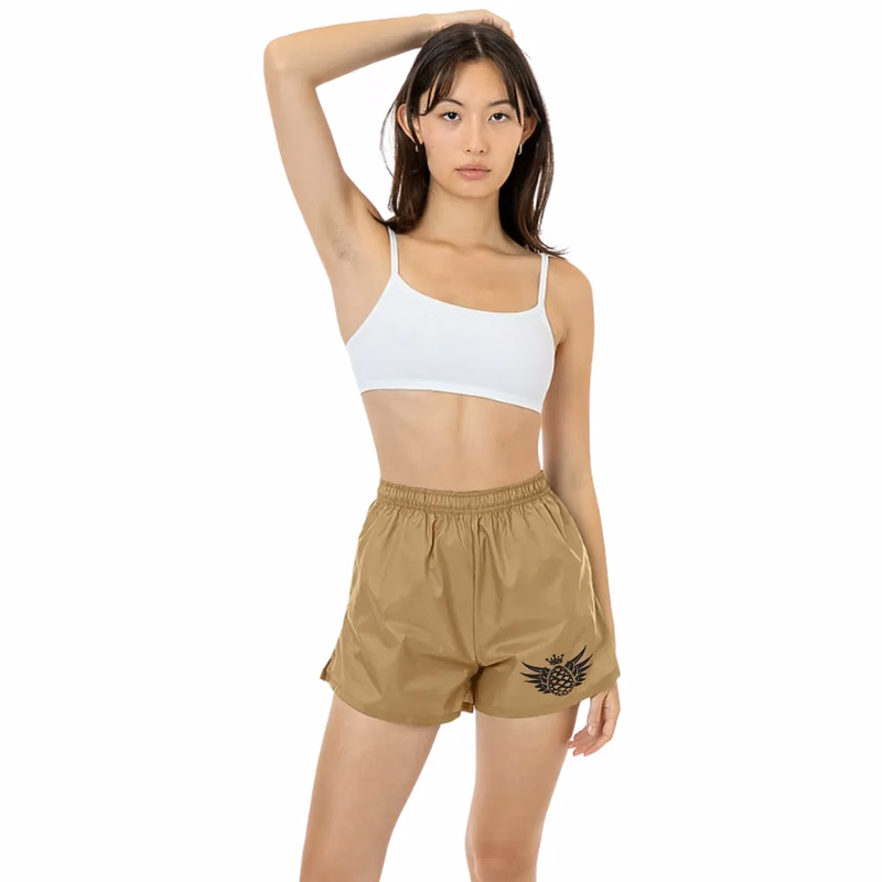 Nylon Taffeta Track Shorts