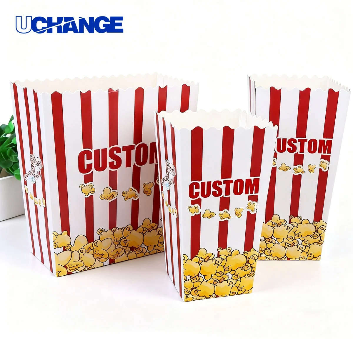 Popcorn Folding Box with Custom Print 1