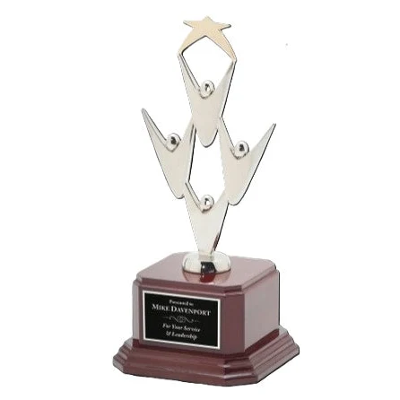 Teamwork Award With Star On Base 1