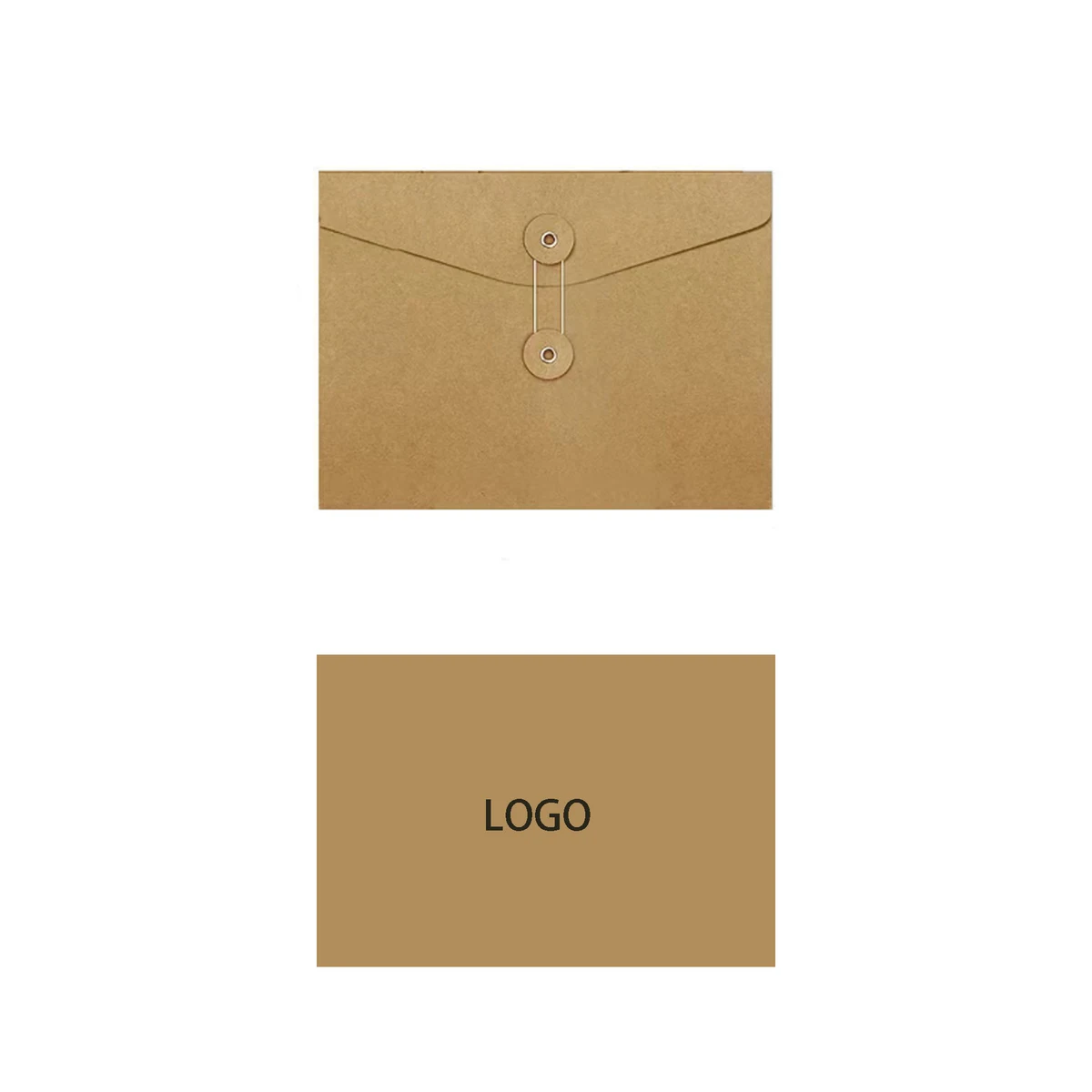 Kraft Paper File Bag Document Holder 1