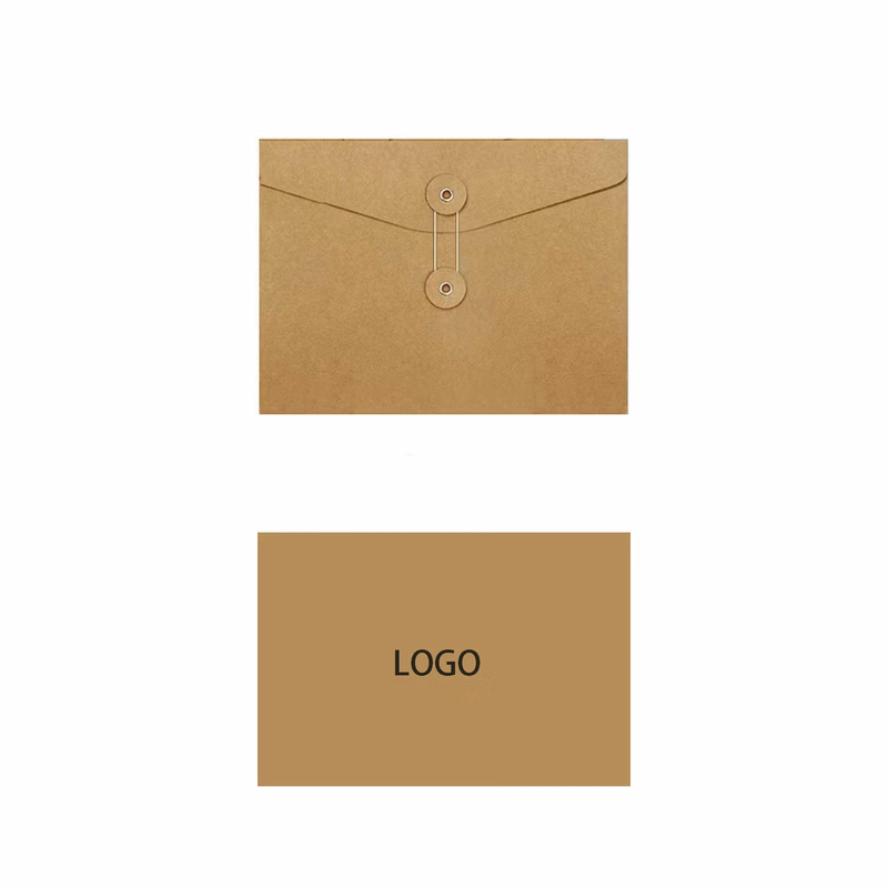 Kraft Paper File Bag Document Holder