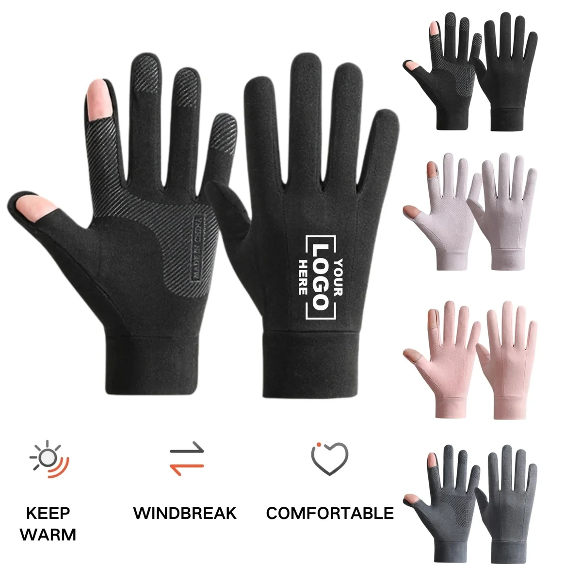 Thermal Touch Screen Outdoor Sports Gloves 1